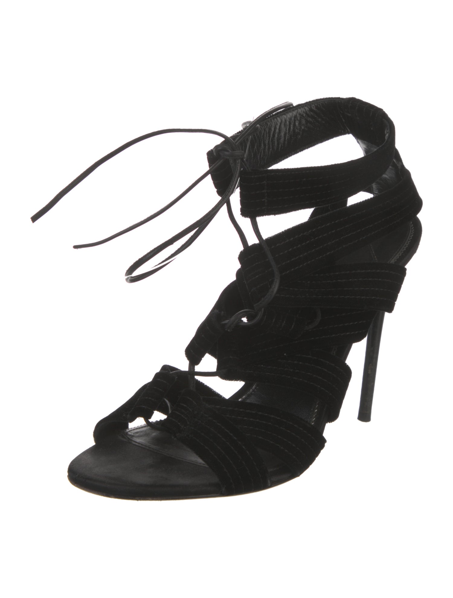 Tom Ford Velvet Sandals