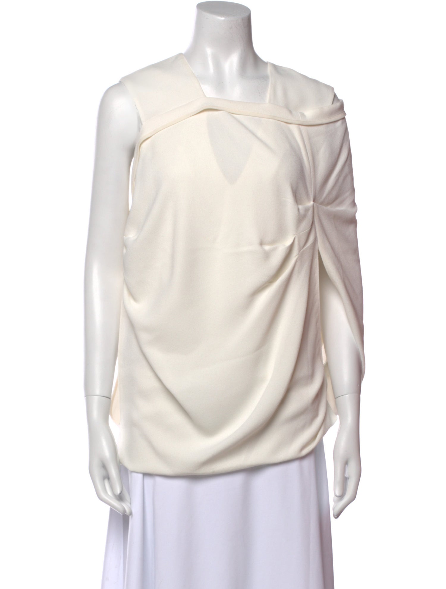 Tom Ford Cowl Neck Sleeveless Blouse