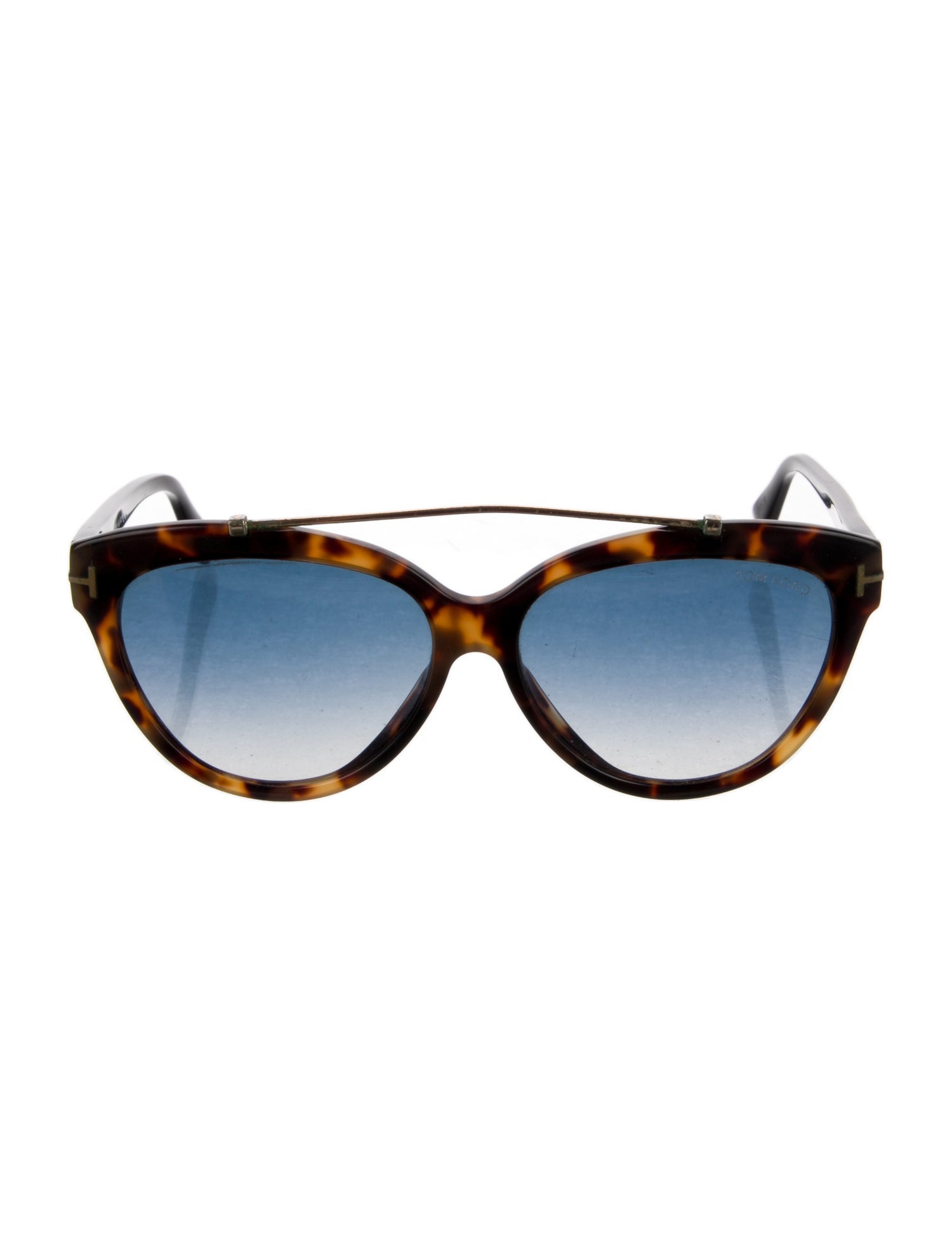 Tom Ford Livia Cat-Eye Sunglasses