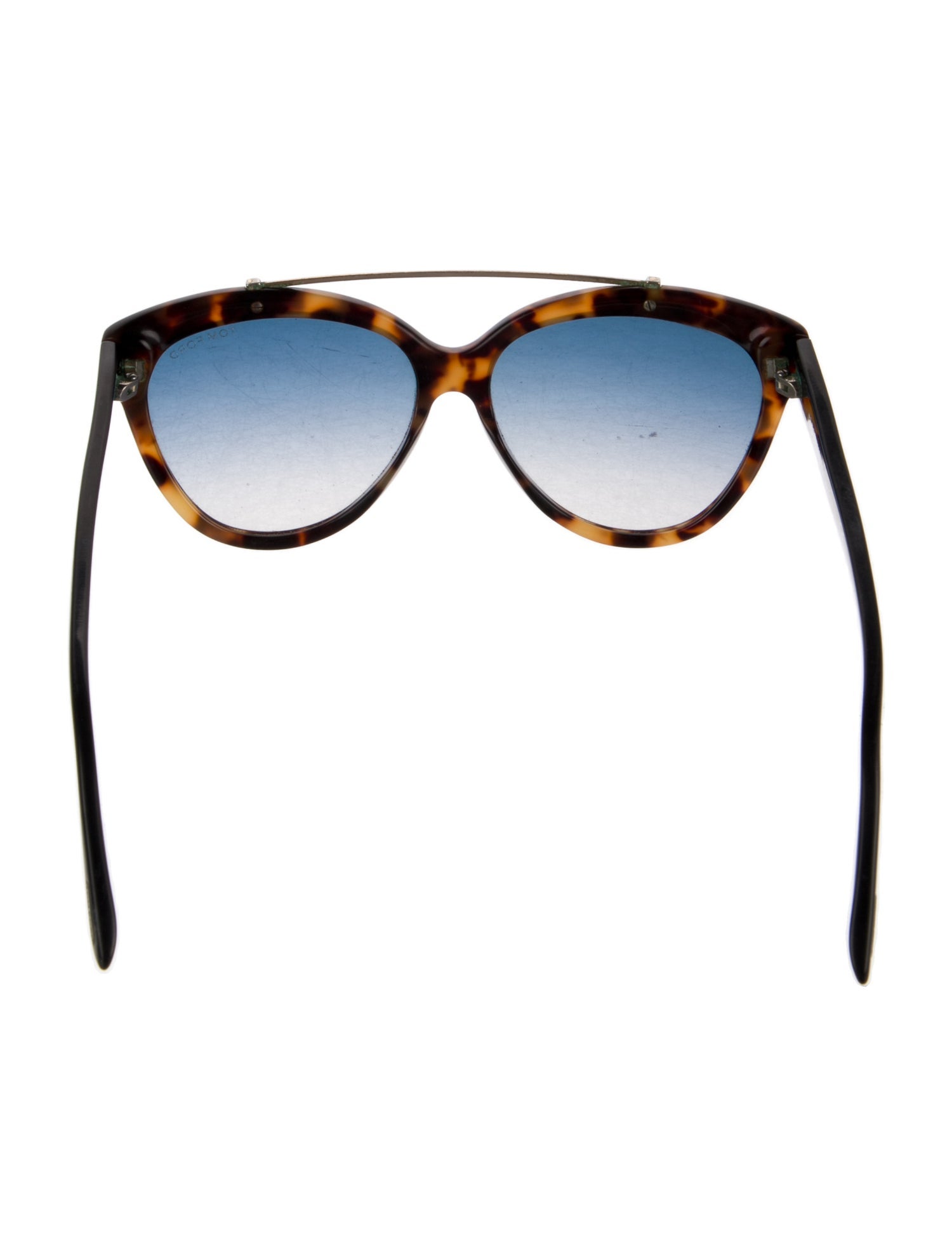 Tom Ford Livia Cat-Eye Sunglasses