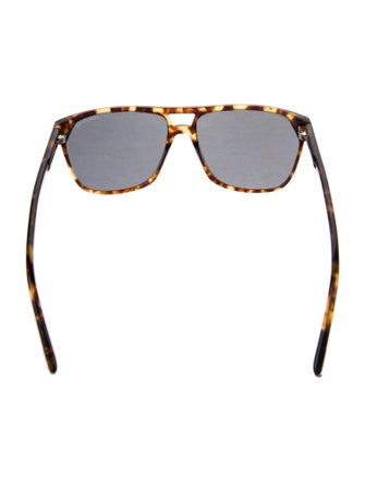 Tom Ford Square Mirrored Sunglasses