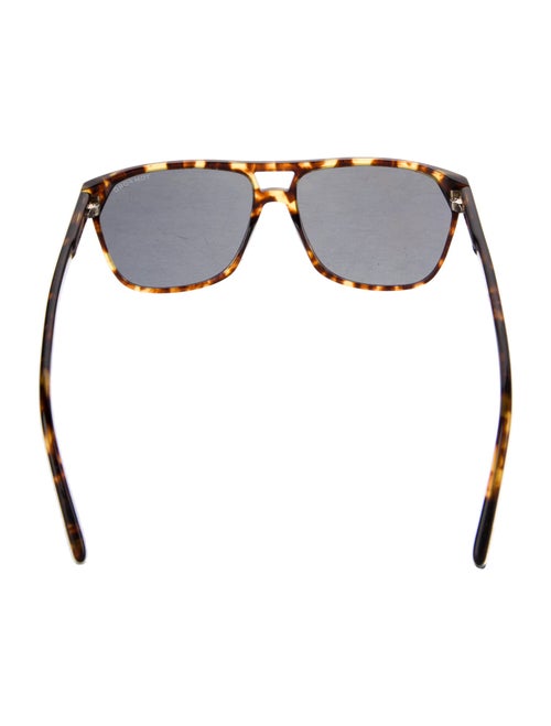 Tom Ford Square Mirrored Sunglasses