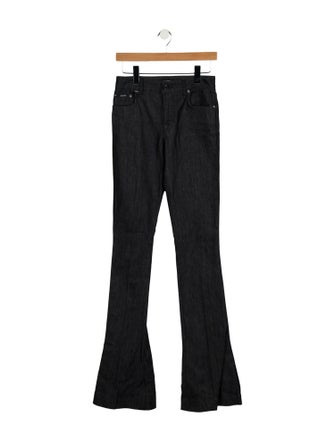 Tom Ford Mid-Rise Wide Leg Jeans