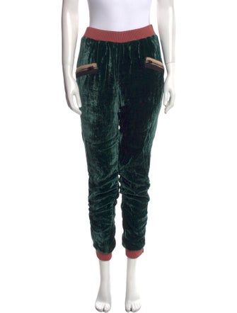 Tom Ford Velour Skinny Leg Pants