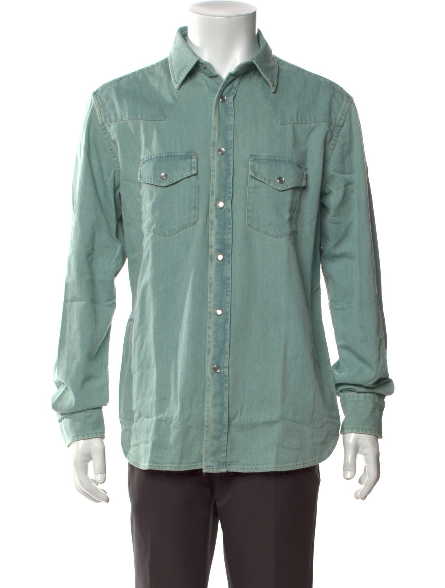 Tom Ford Long Sleeve Denim Shirt w/ Tags