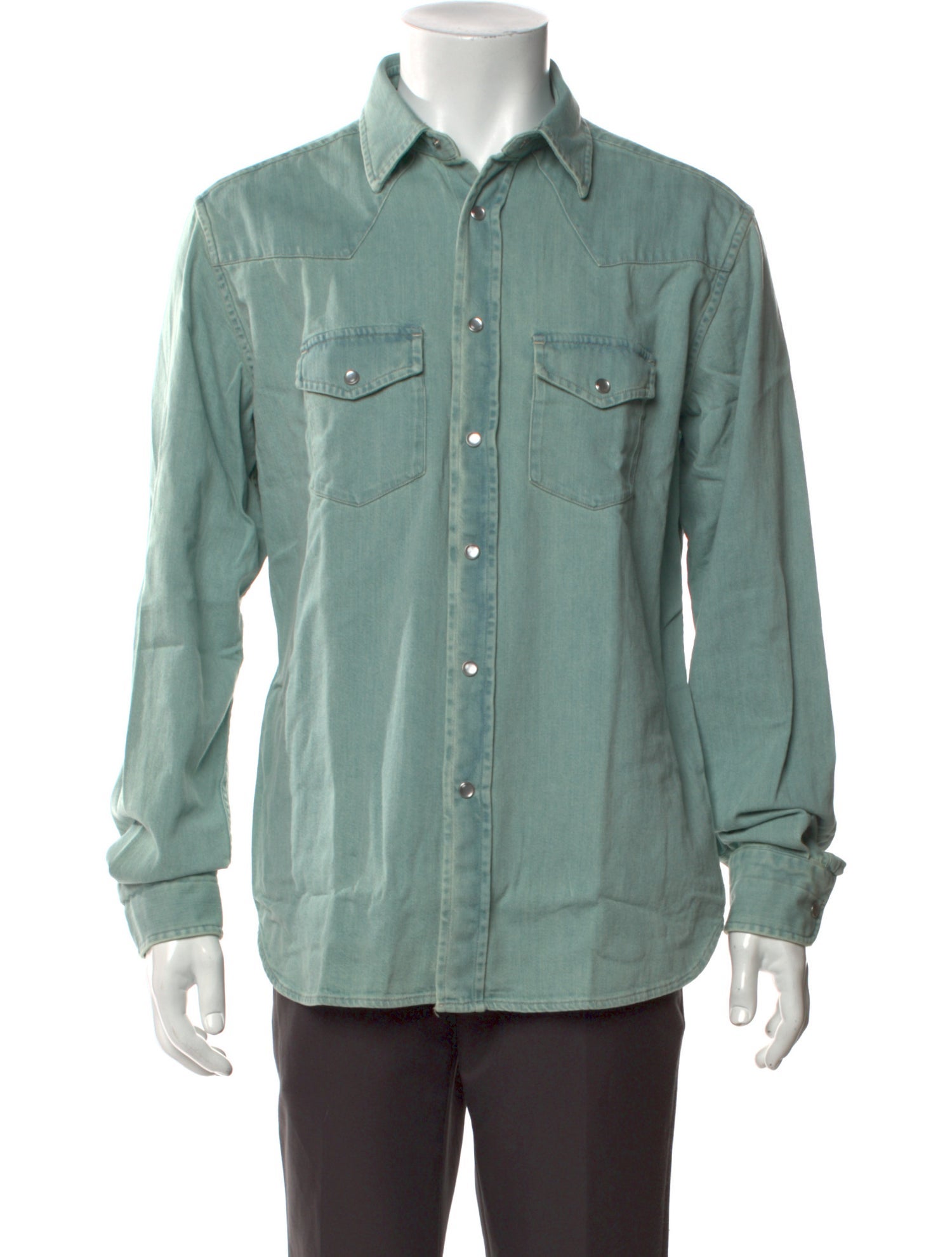 Tom Ford Long Sleeve Denim Shirt w/ Tags