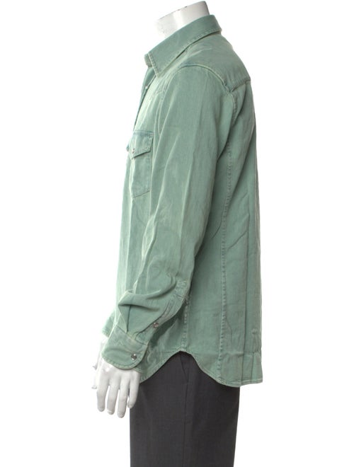 Tom Ford Long Sleeve Denim Shirt