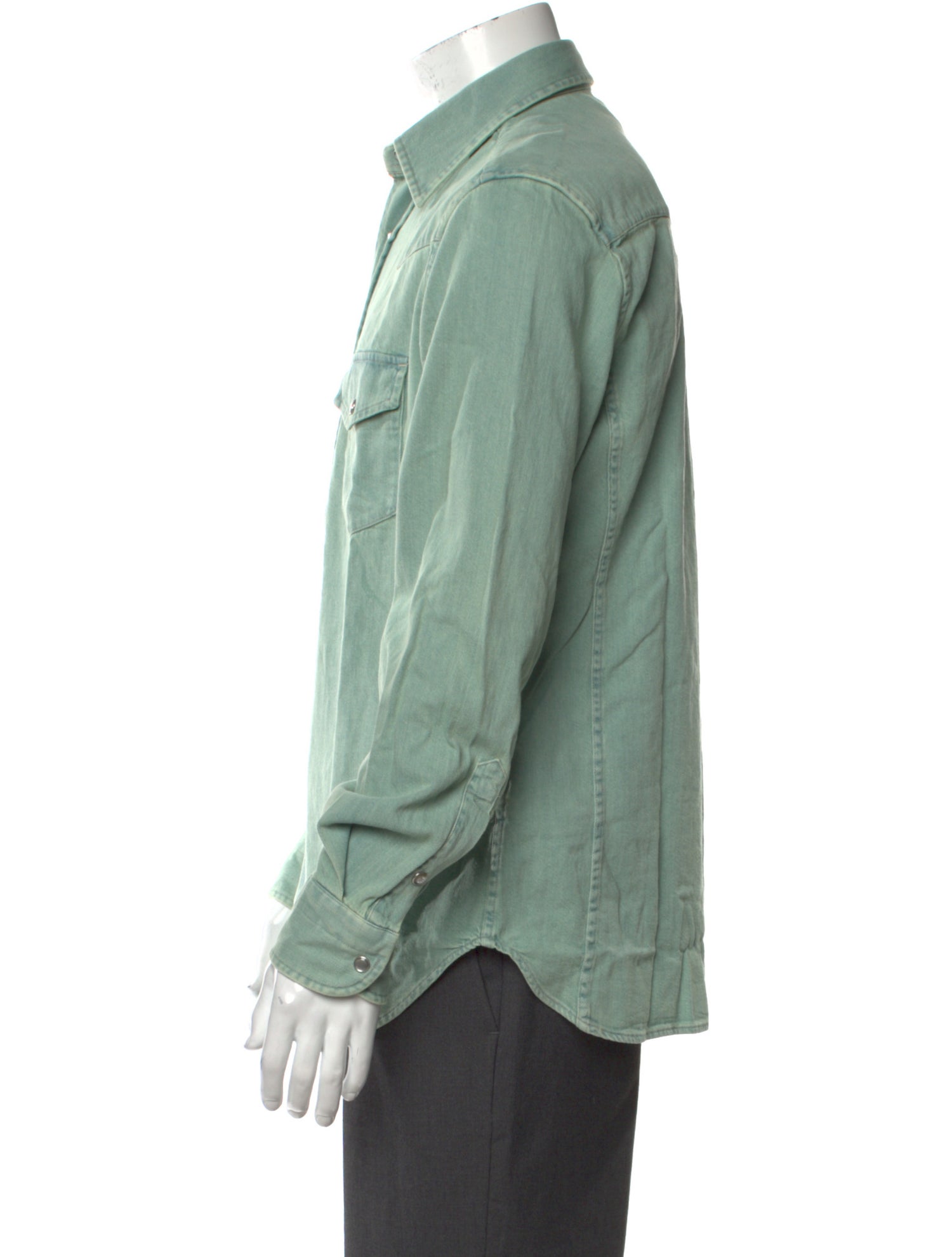 Tom Ford Long Sleeve Denim Shirt