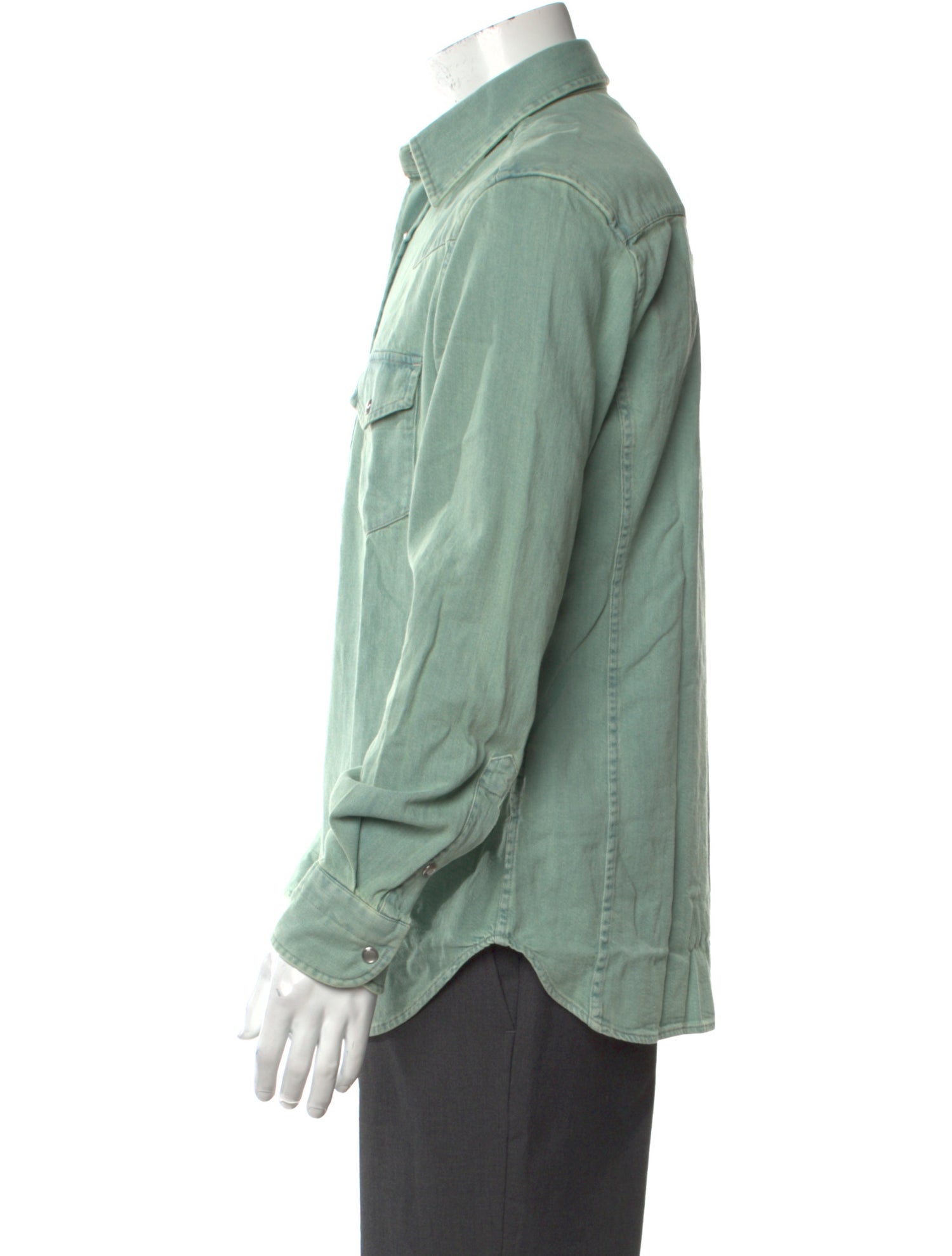 Tom Ford Long Sleeve Denim Shirt