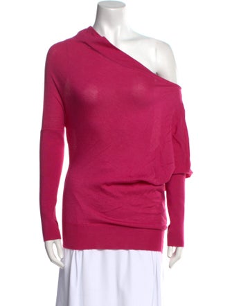 Tom Ford Asymmetrical Long Sleeve Sweatshirt