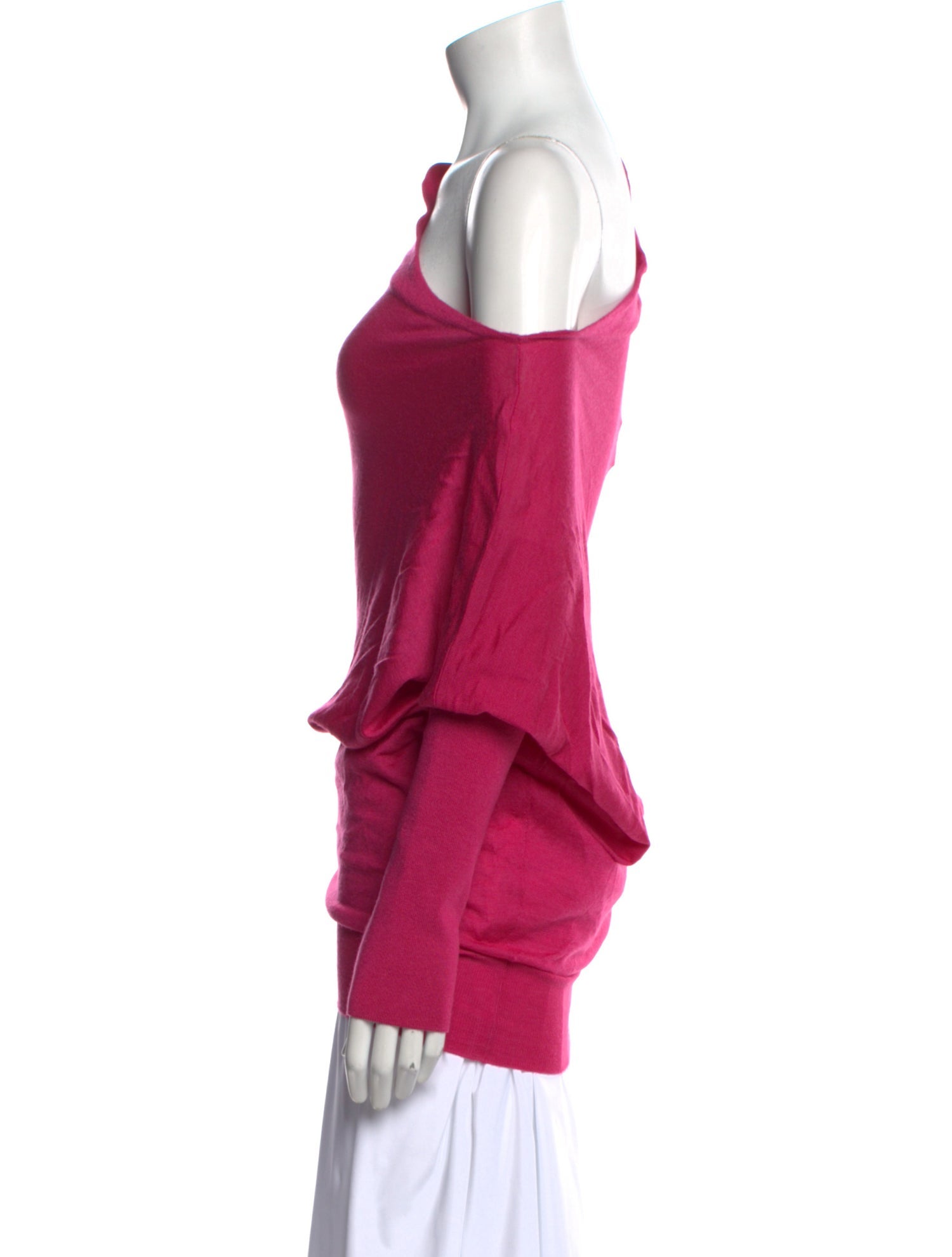 Tom Ford Asymmetrical Long Sleeve Sweatshirt