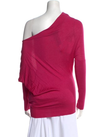 Tom Ford Asymmetrical Long Sleeve Sweatshirt