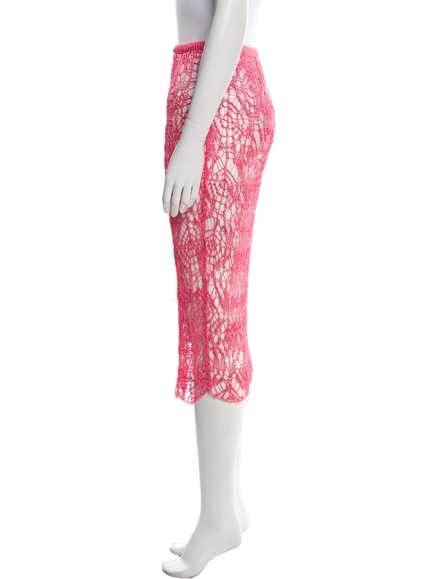 Tom Ford Printed Midi Length Skirt