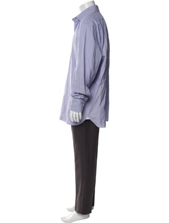 Tom Ford Striped Long Sleeve Dress Shirt