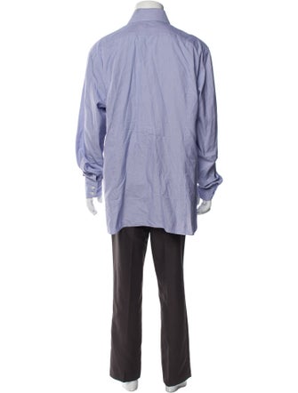 Tom Ford Striped Long Sleeve Dress Shirt