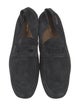 Tom Ford Suede Leather Trim Embellishment Dress Loafers