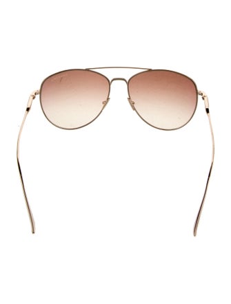 Tom Ford Aviator Gradient Sunglasses