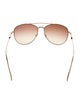 Tom Ford Aviator Gradient Sunglasses