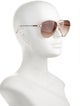 Tom Ford Aviator Gradient Sunglasses