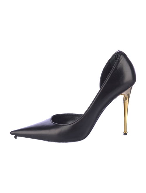Tom Ford Leather D'Orsay Pumps