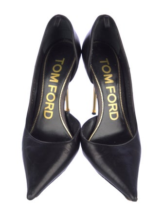 Tom Ford Leather D'Orsay Pumps