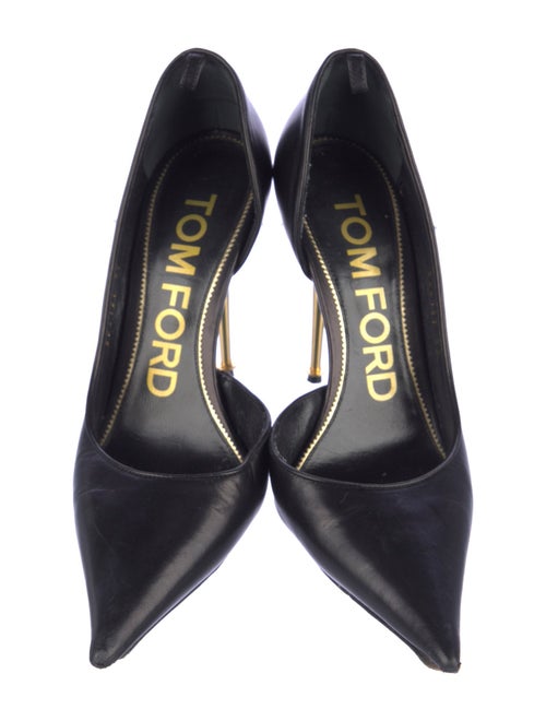 Tom Ford Leather D'Orsay Pumps