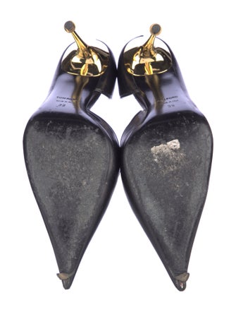 Tom Ford Leather D'Orsay Pumps