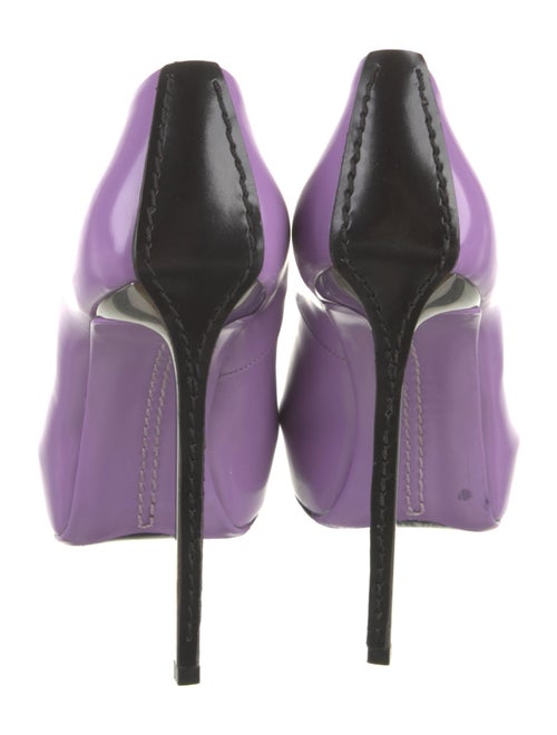 Tom Ford Leather Whipstitch Trim Pumps