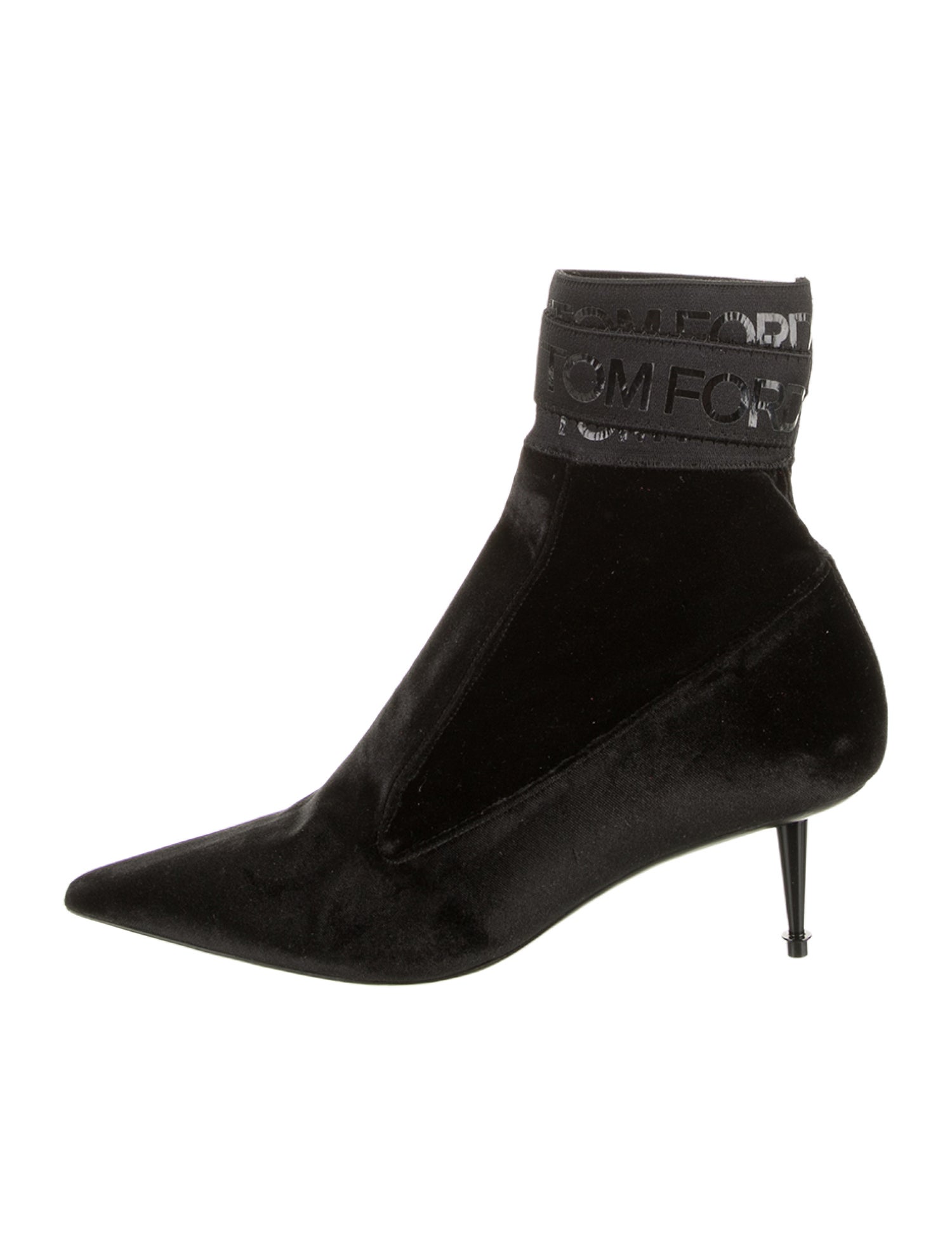 Tom Ford Velvet Sock Boots