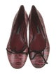 Tom Ford Lizard Animal Print Ballet Flats