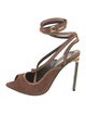 Tom Ford Suede Studded Accents Slingback Sandals