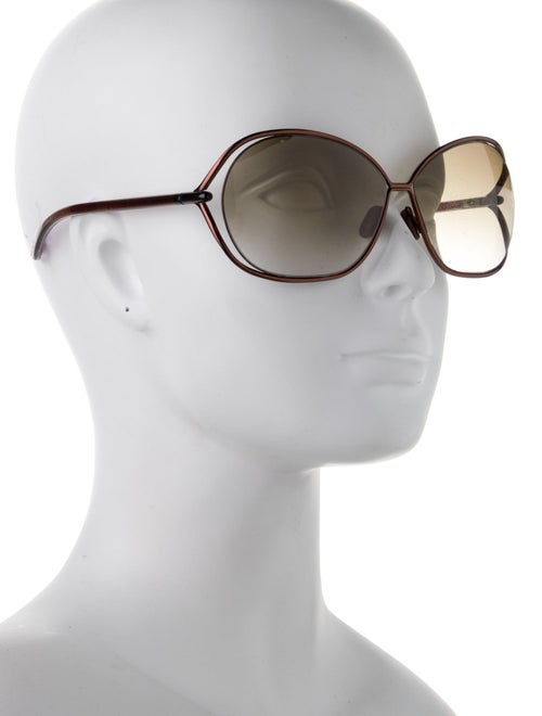 Tom Ford Oversize Gradient Sunglasses
