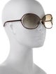 Tom Ford Oversize Gradient Sunglasses