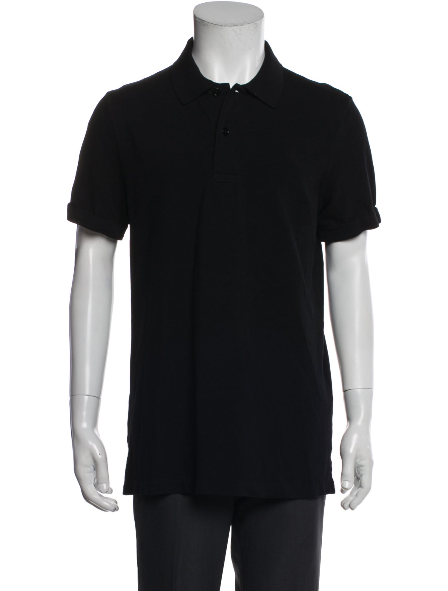 Tom Ford Collar Short Sleeve Polo Shirt