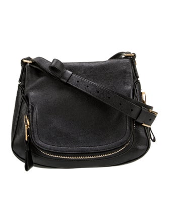 Tom Ford Leather Messenger Bag