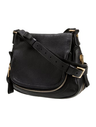 Tom Ford Leather Messenger Bag