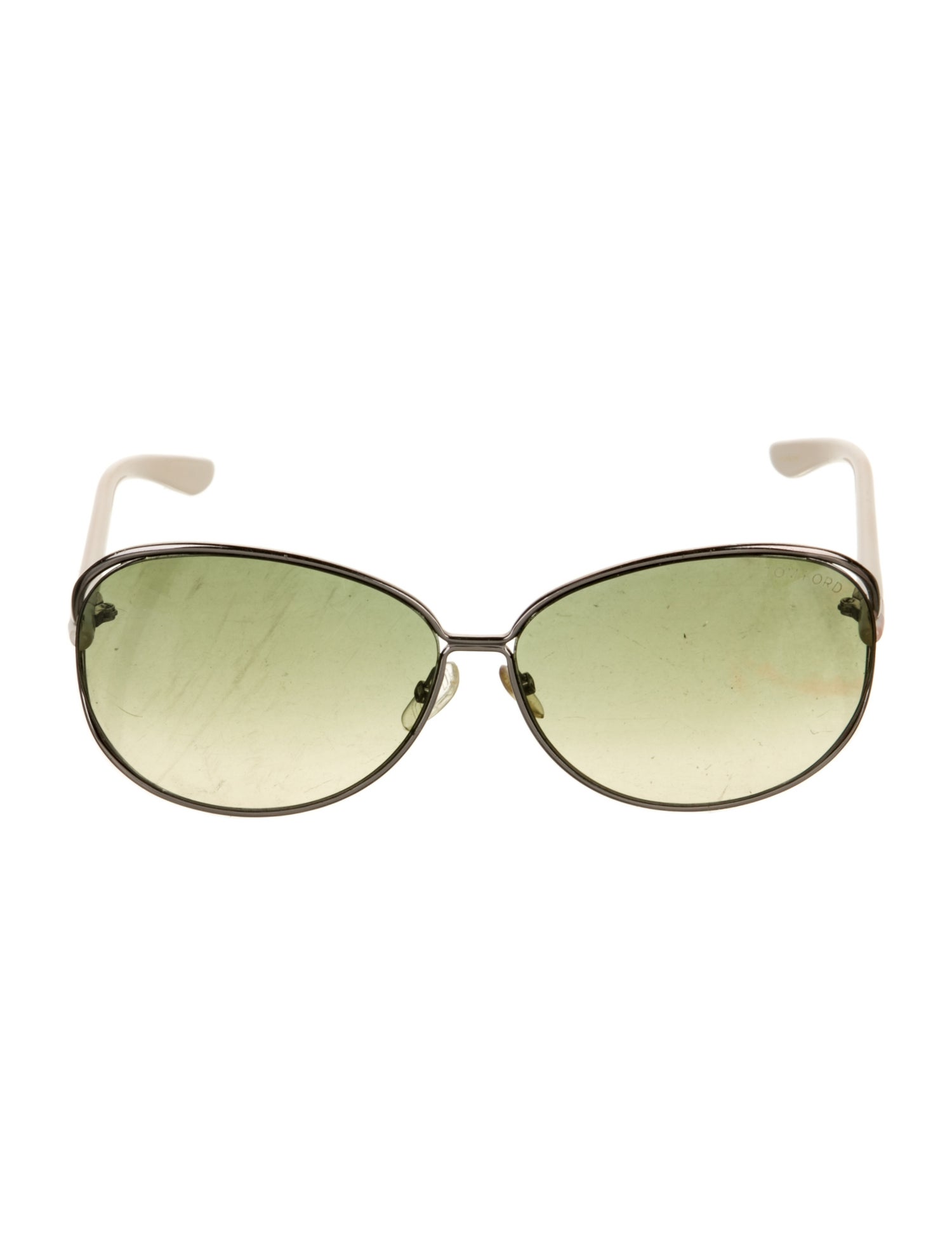 Tom Ford Round Gradient Sunglasses