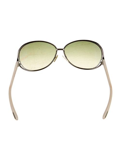 Tom Ford Round Gradient Sunglasses