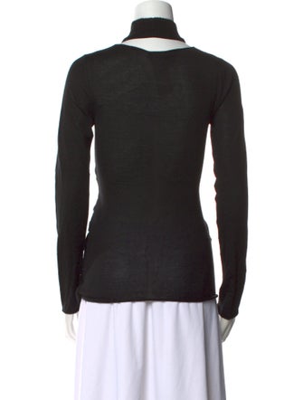 Tom Ford Mock Neck Long Sleeve Top