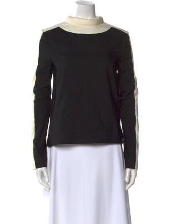 Tom Ford Mock Neck Long Sleeve Sweatshirt