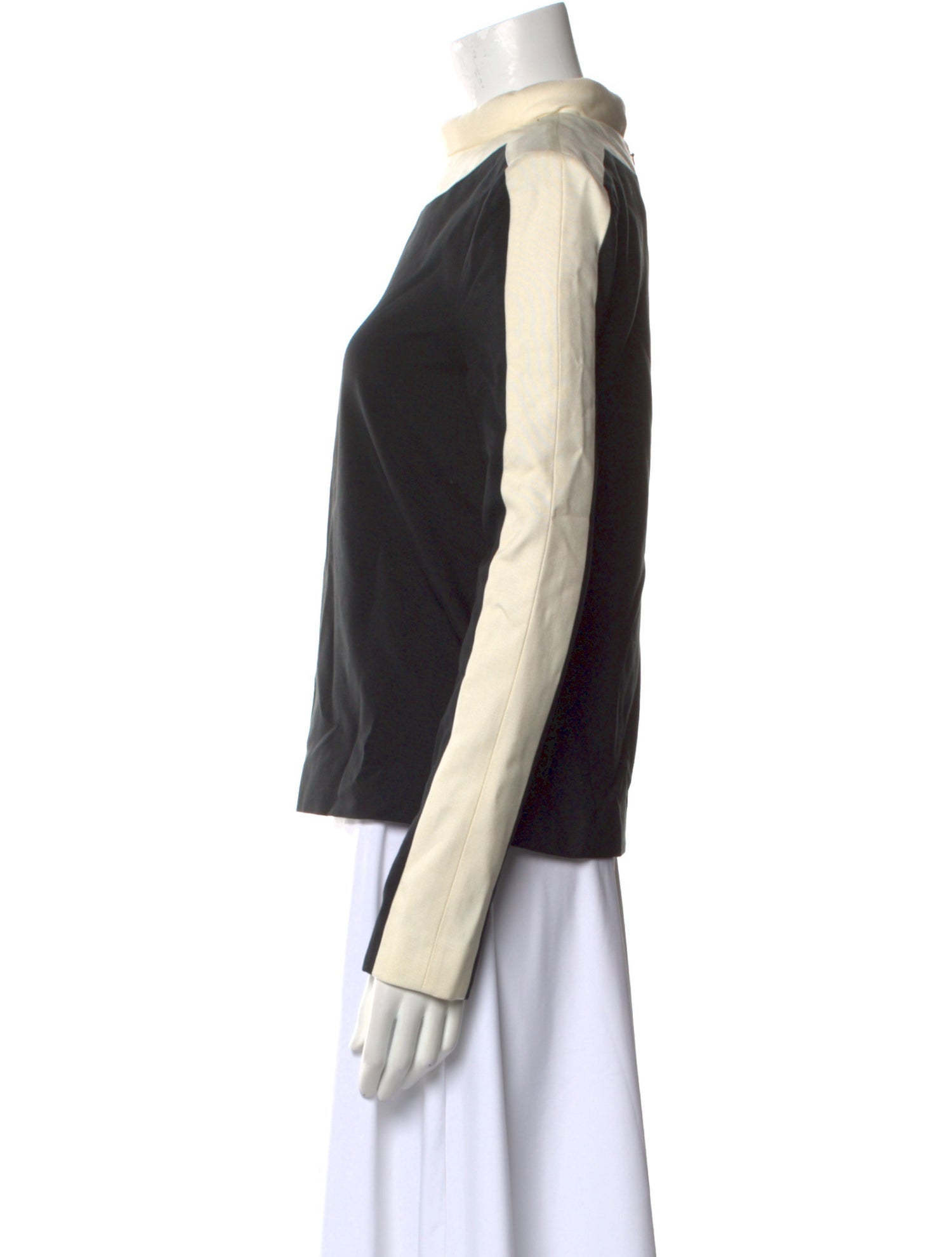 Tom Ford Mock Neck Long Sleeve Sweatshirt