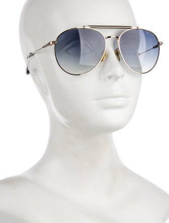 Tom Ford Aviator Gradient Sunglasses