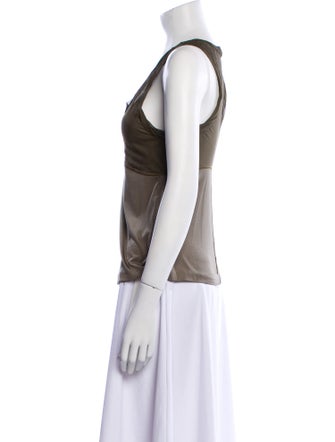 Tom Ford Silk Cowl Neck Top