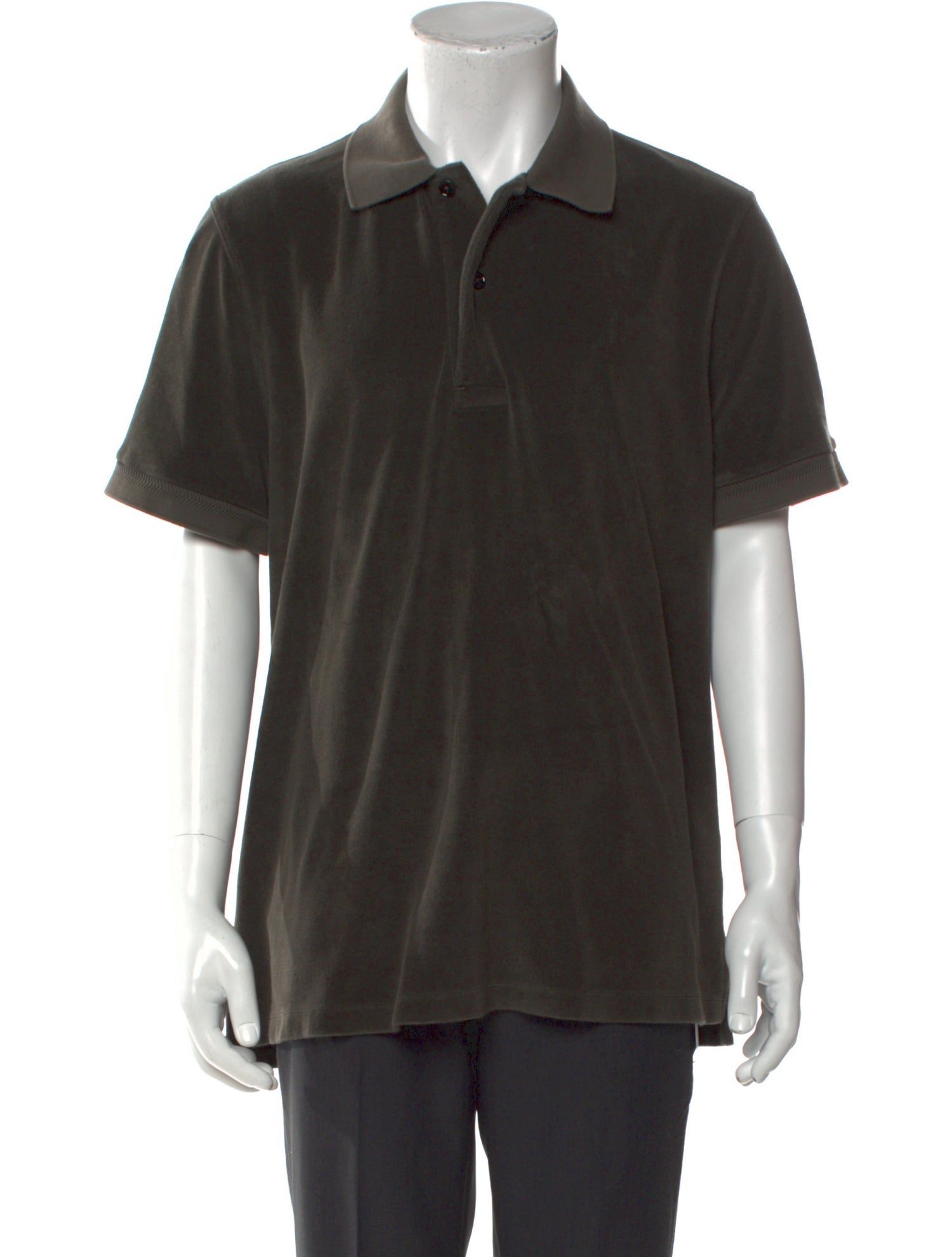 Tom Ford Collar Short Sleeve Polo Shirt