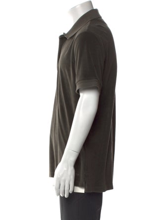 Tom Ford Collar Short Sleeve Polo Shirt