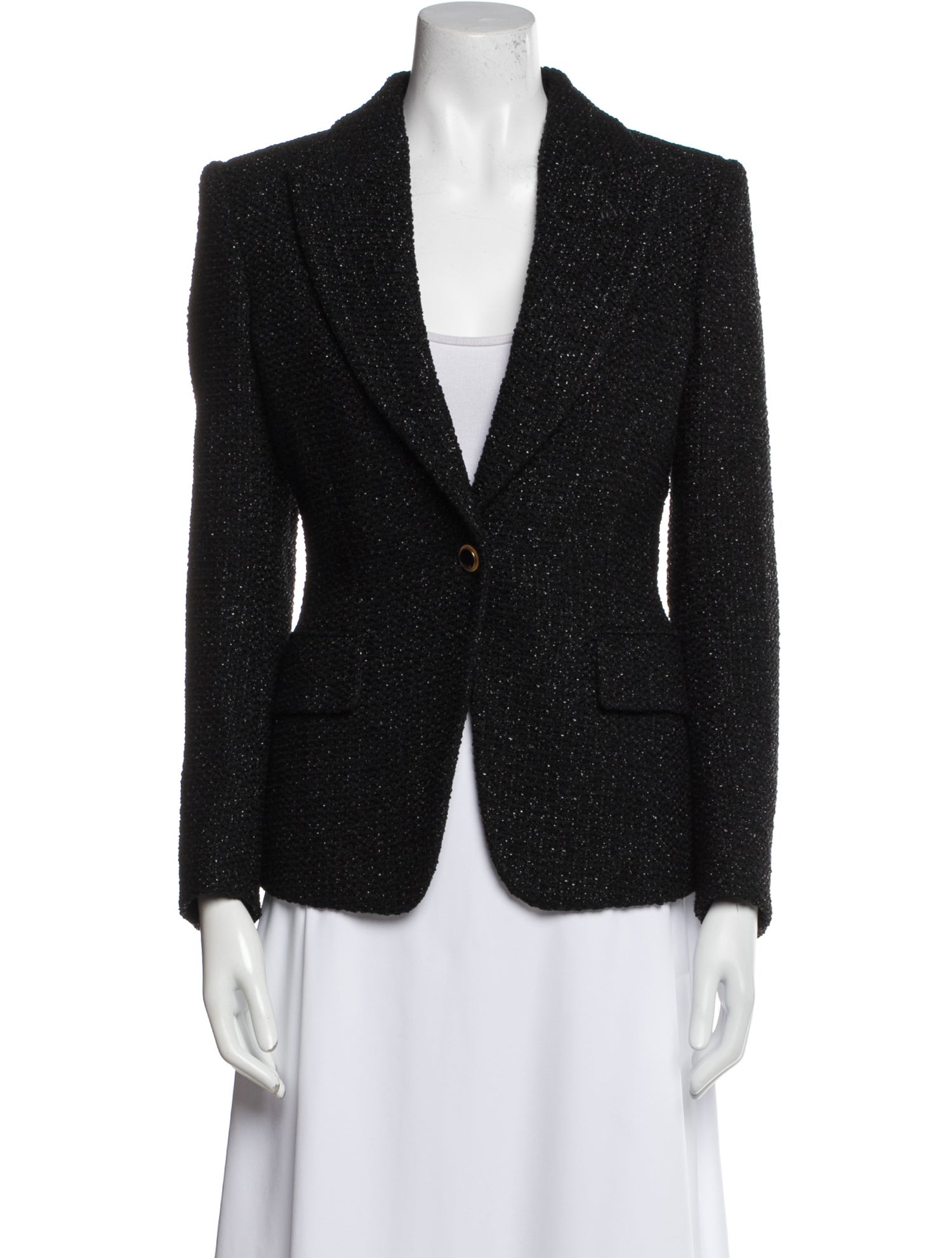 Tom Ford Plaid Print Blazer