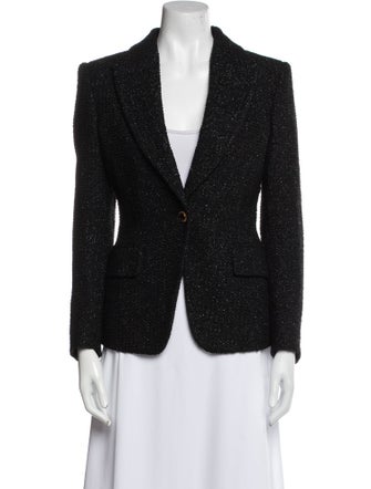 Tom Ford Plaid Print Blazer