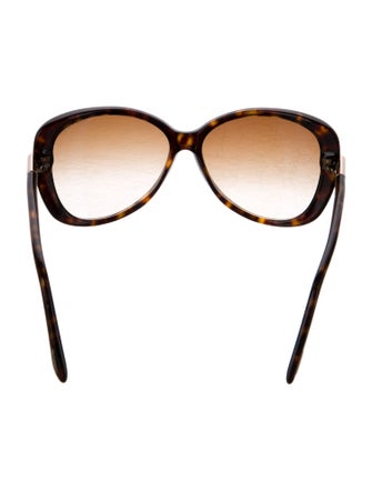Tom Ford Oversize Gradient Sunglasses