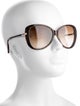 Tom Ford Oversize Gradient Sunglasses