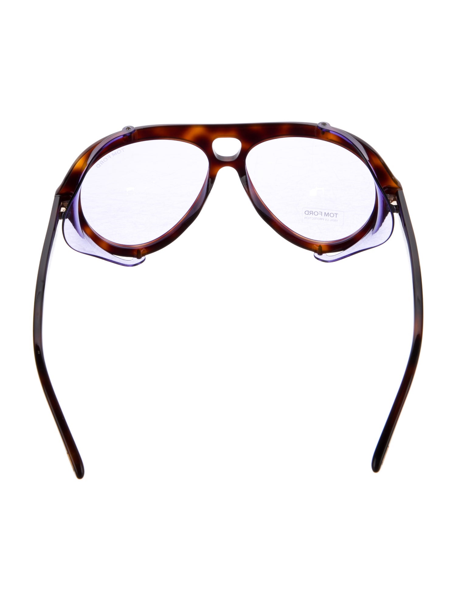 Tom Ford Oversize Mirrored Sunglasses